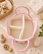 Mommy Bag/Diaper Caddy : Pink